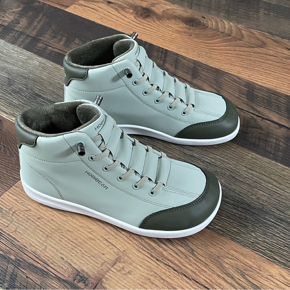 Hobibear barefoot zero-drop high top shoes sz 38